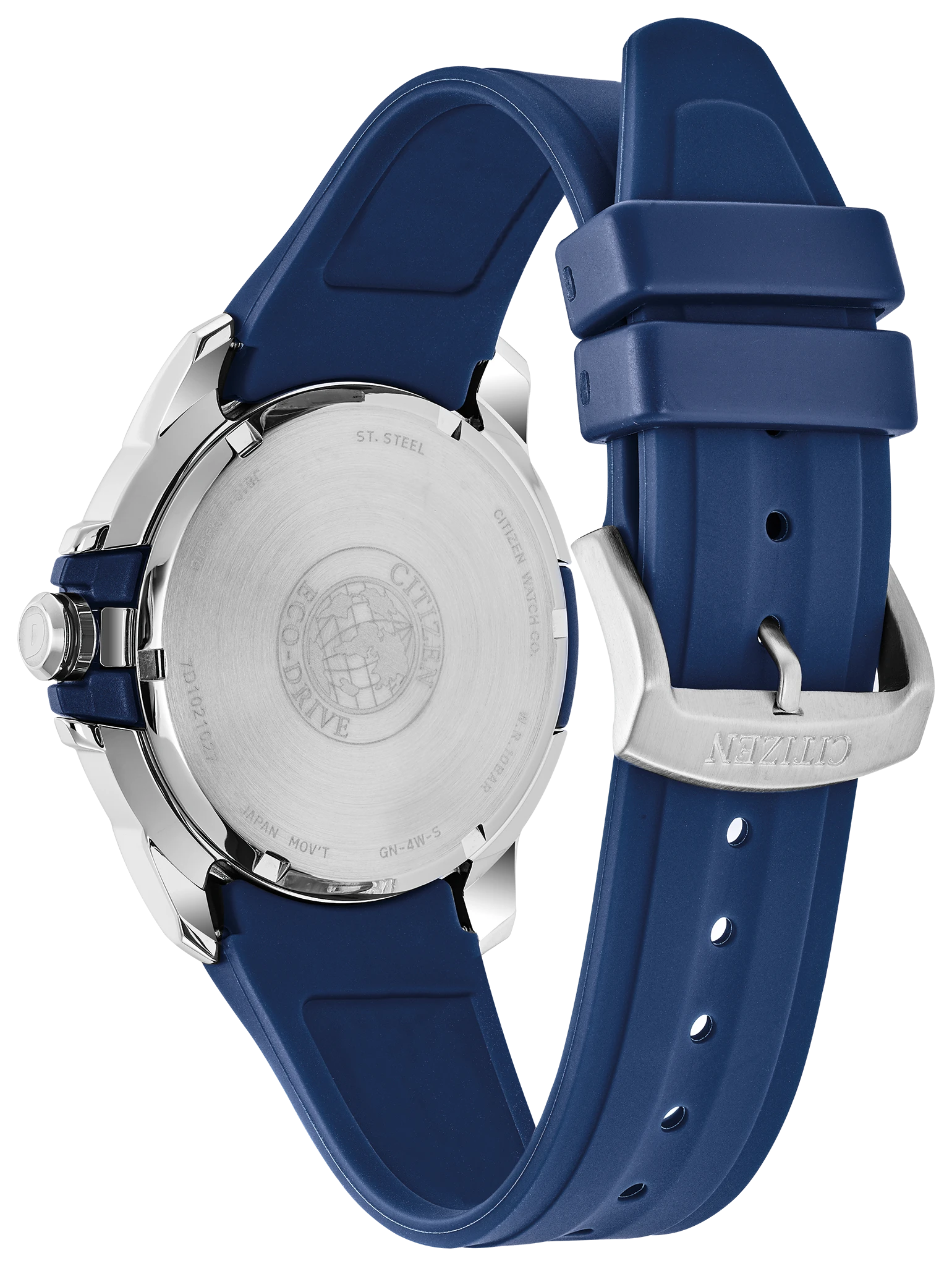 AR - Men's Eco-Drive AW1158-05L Blue Dial Blue Strap Watch | CITIZEN